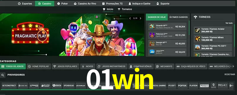 cassino 01win
